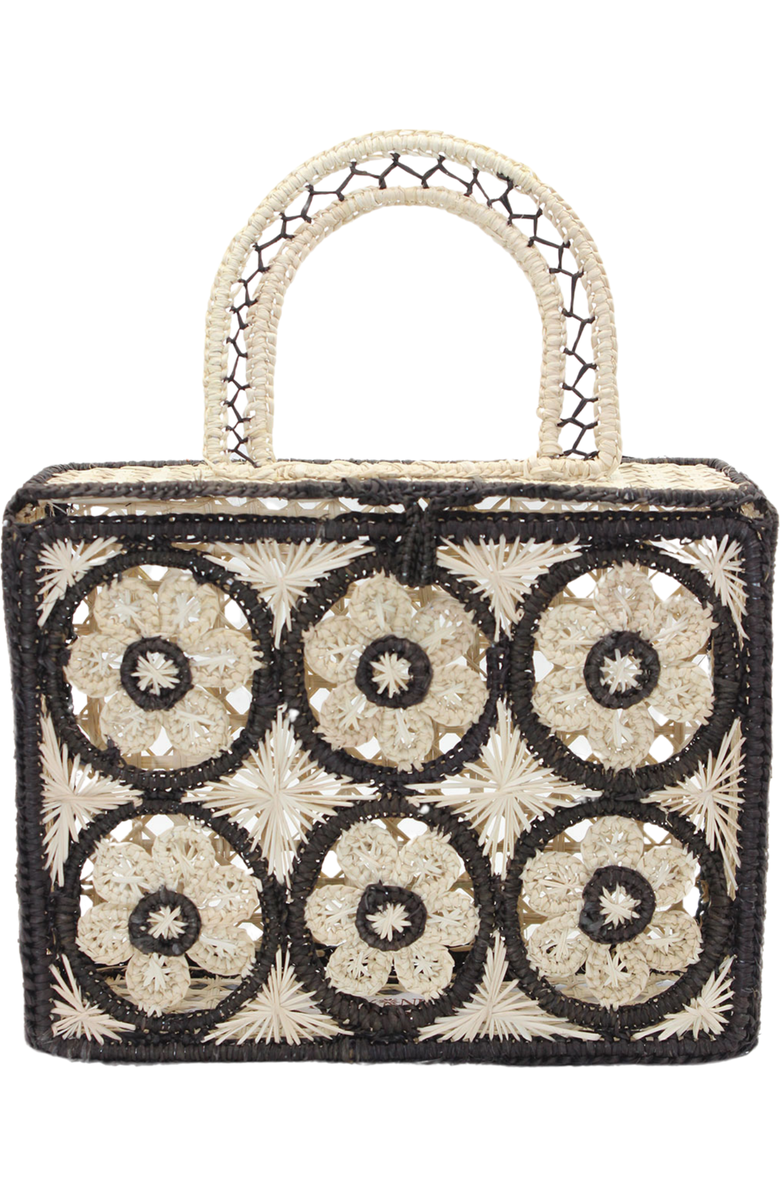 Amazónica Siena Handbag, Main, color, Beige / Black