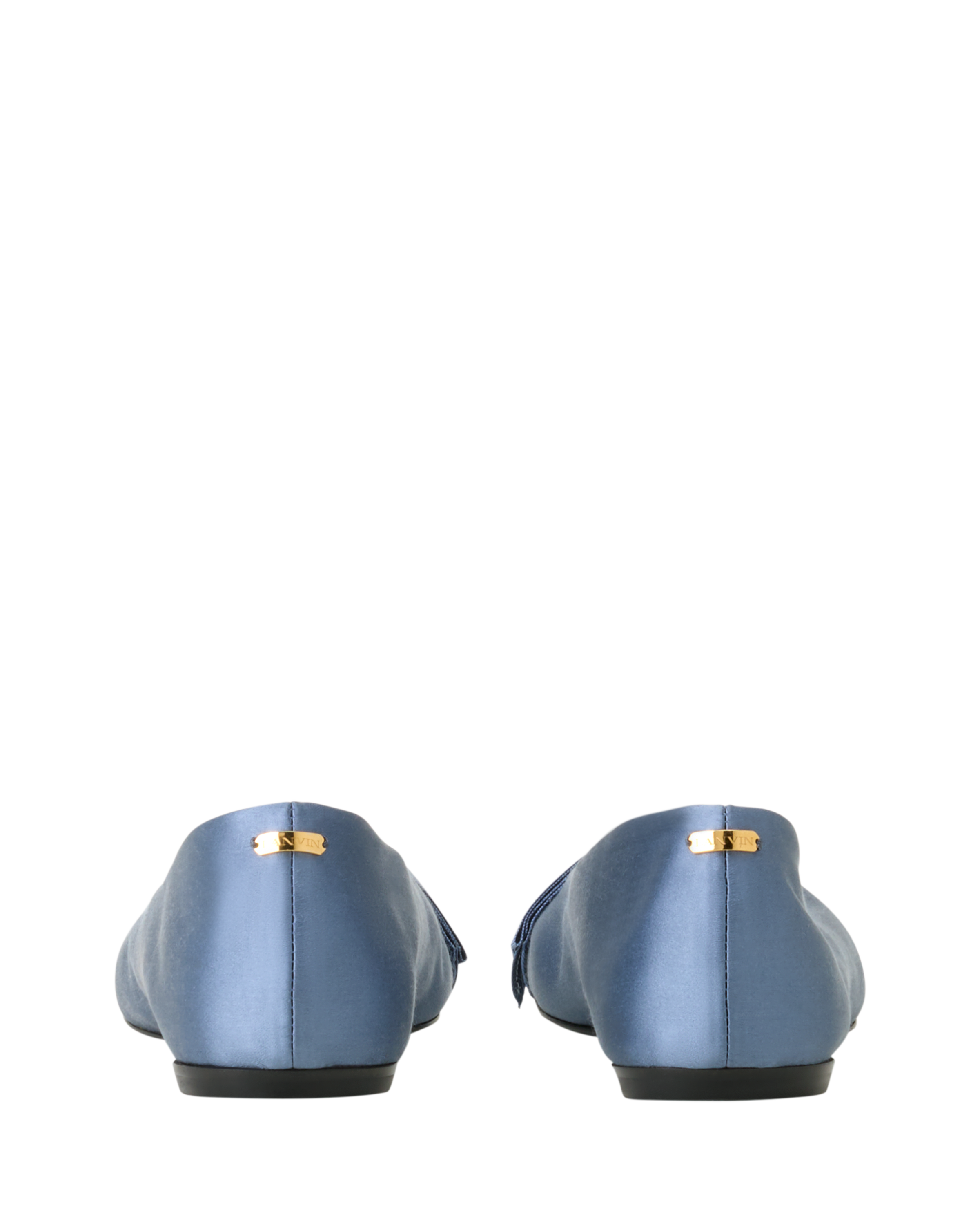 Lanvin The Ballerina With A Satin Bow, Alternate, color, Lanvin Blue