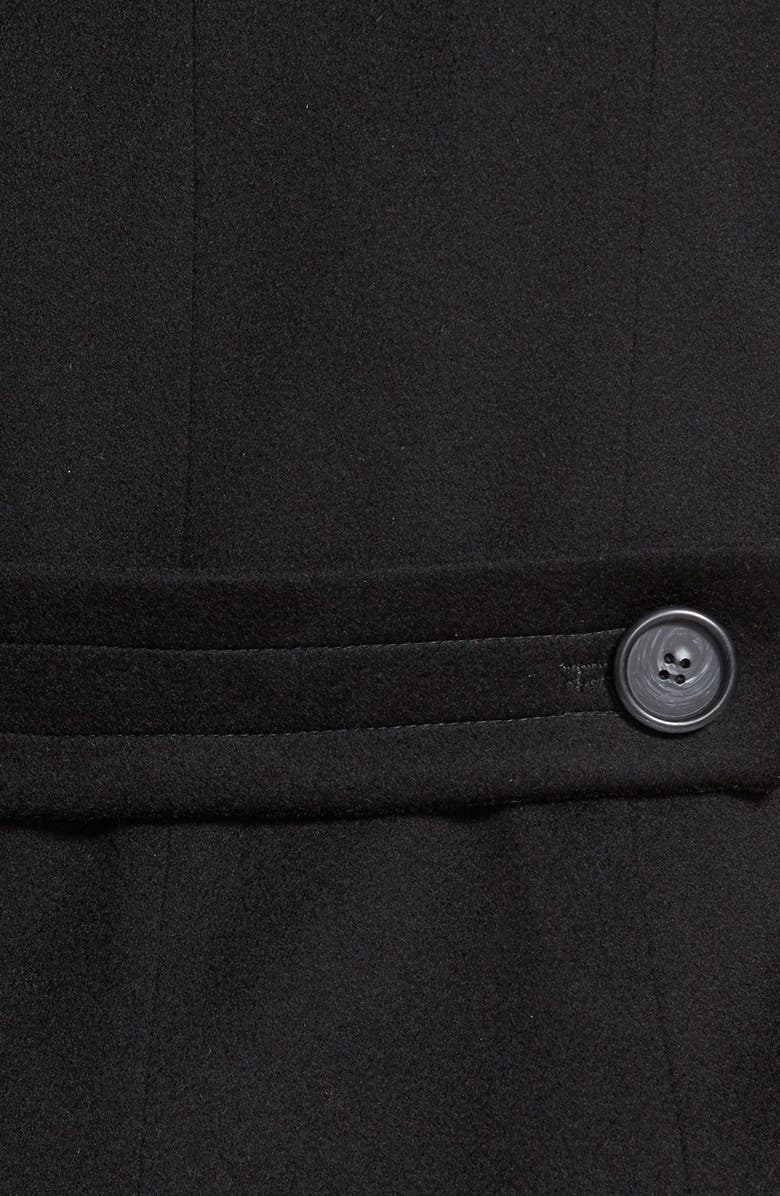 Fleurette Wool Peacoat, Alternate, color,