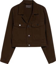 Lemaire Crop Heavy Cotton Twill Jacket