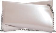 Christian Louboutin Small Loubitwist Metallic Patent Leather Clutch