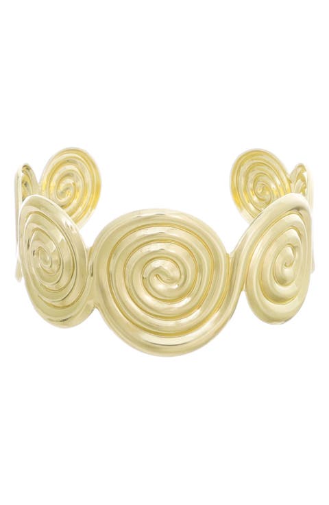Swirl Cuff Bracelet