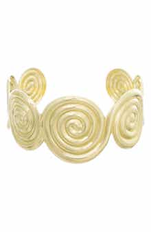 Adornia Swirl Cuff Bracelet