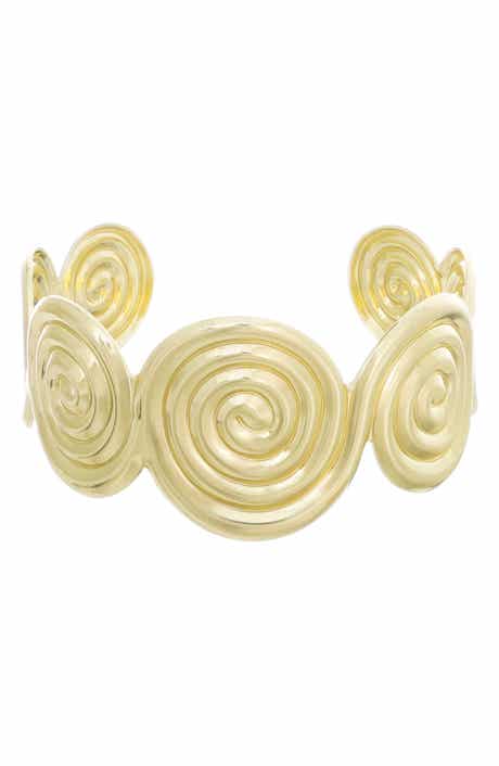 Adornia Swirl Cuff Bracelet