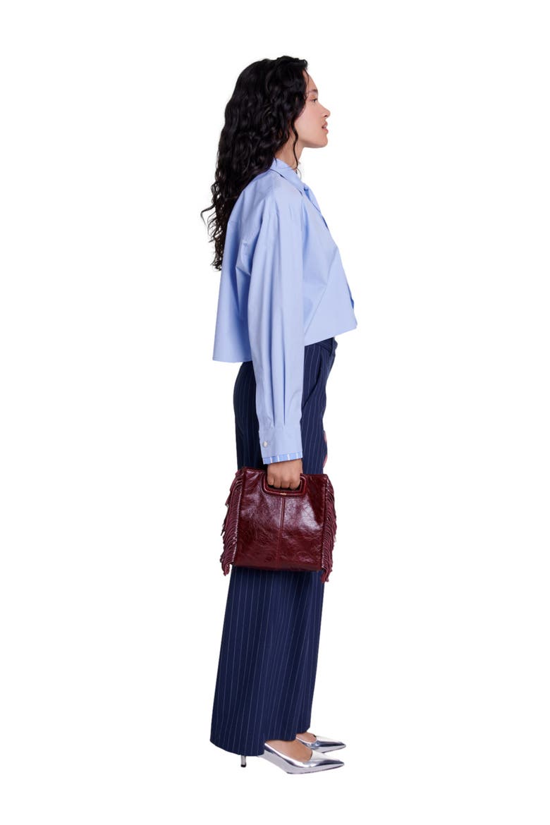 Shirt with removable tie, Alternate, color, Blue
