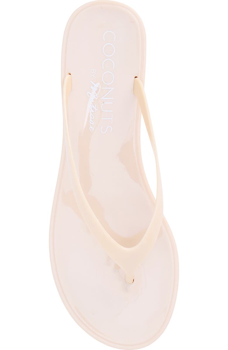 Coconuts by Matisse Olsen Flip Flop, Alternate, color, Beige
