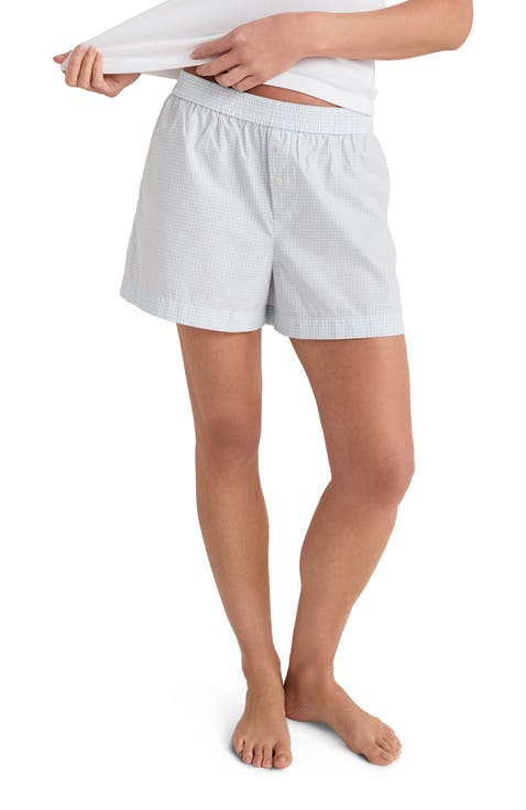 Organic Cotton Poplin Boxer Shorts