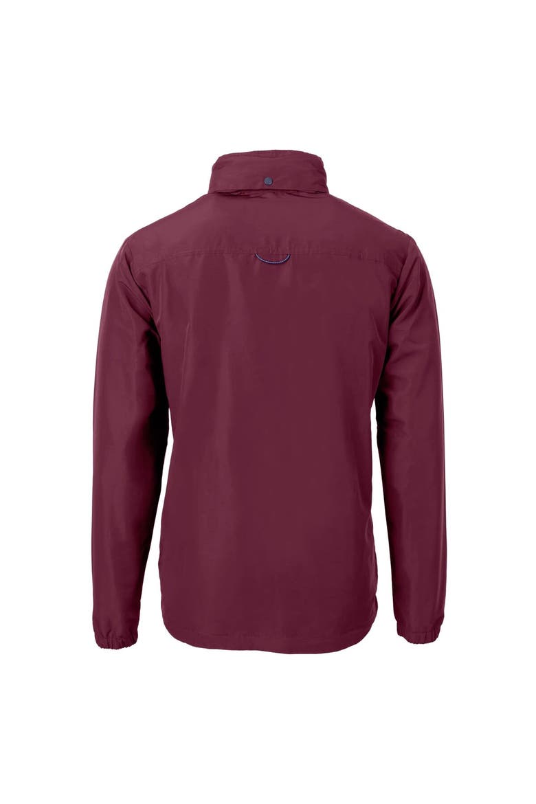 Men's Cutter & Buck Maroon Texas A&M Aggies Charter Eco Recycled Full-Zip Jacket, Alternate, color, Maroon