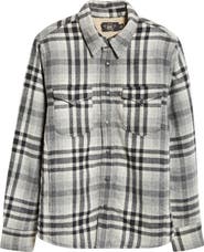 Double RL Plaid Shirt Jacket