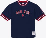 Mitchell & Ness Men's Mitchell & Ness Navy Boston Red Sox Wild Pitch Ringer T-Shirt