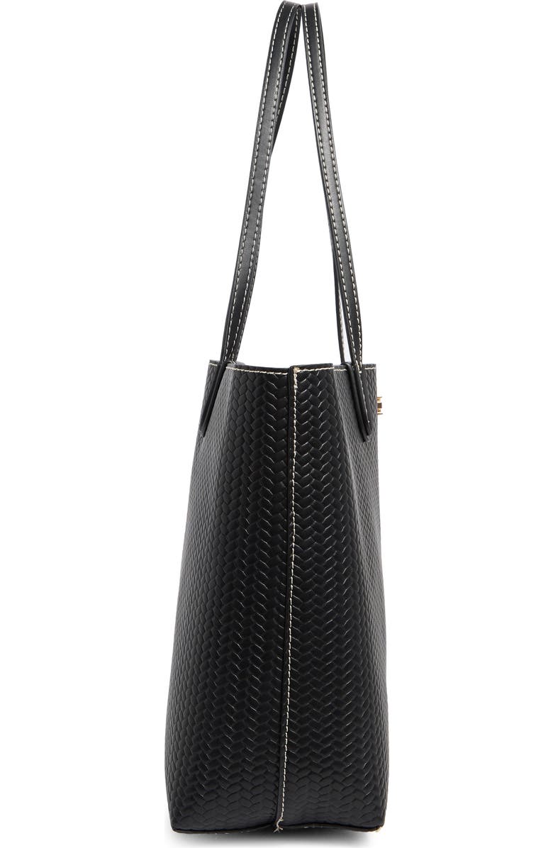 Sam Edelman Eva Large Woven Tote Bag & Pouch, Alternate, color,