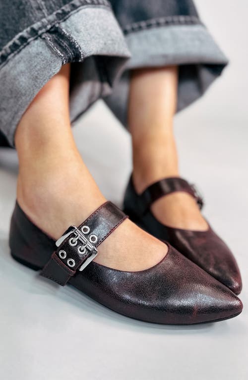 Bc Footwear Spinning Around Mary Jane Flat In Red