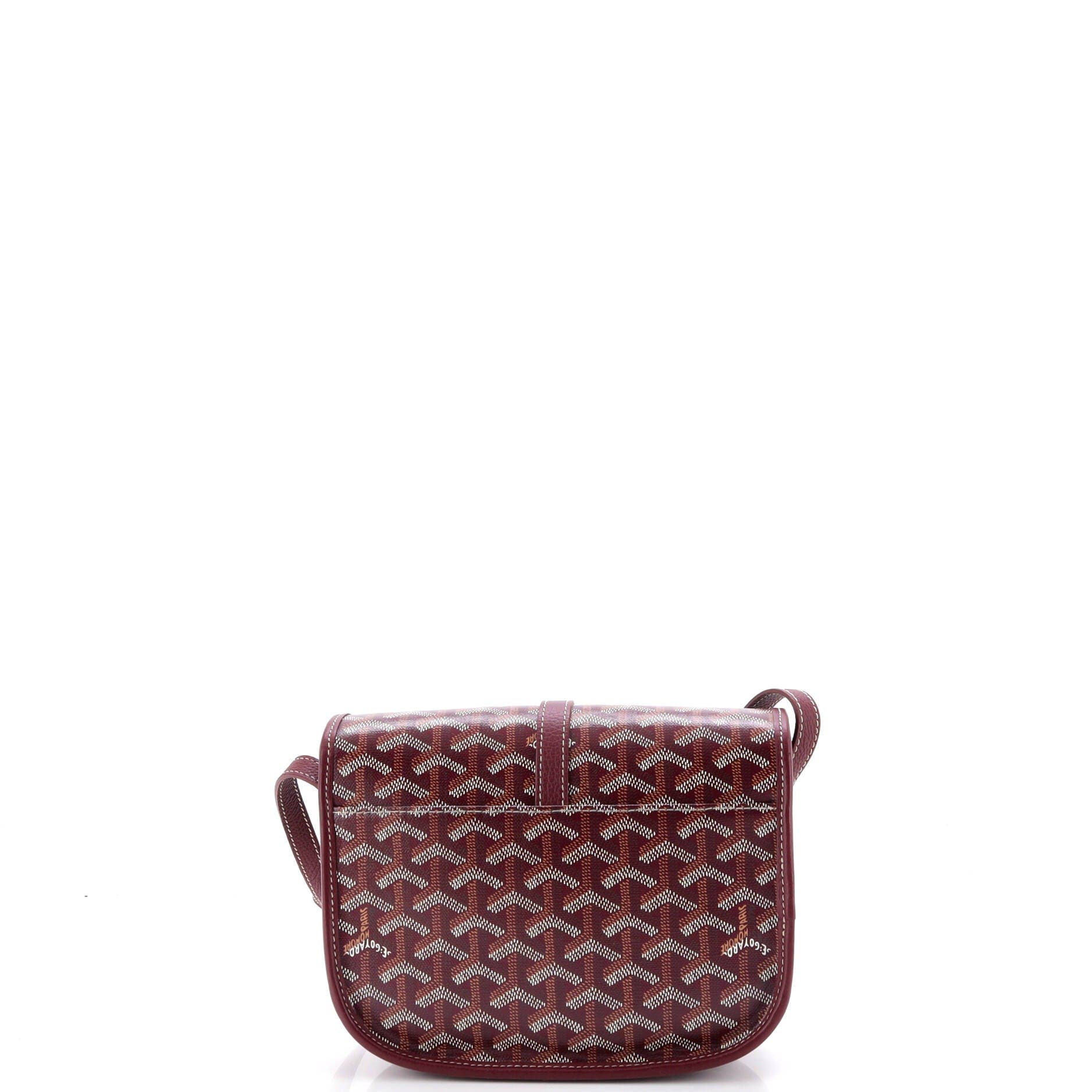 Pre-Owned Goyard Belvedere II Messenger Bag Coated Canvas PM, Alternate, color, Rose Gold