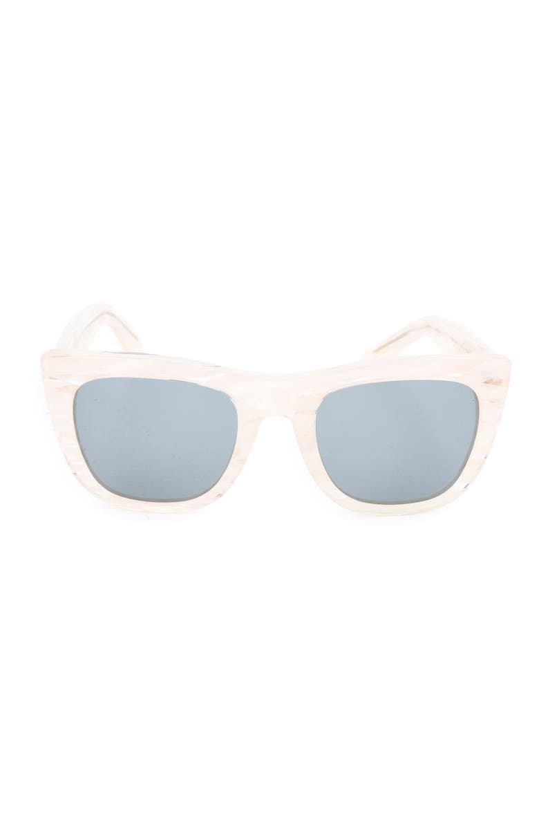 SUPER by RETROSUPERFUTURE<sup>®</sup> 52mm Cat Eye Sunglasses, Main, color, White