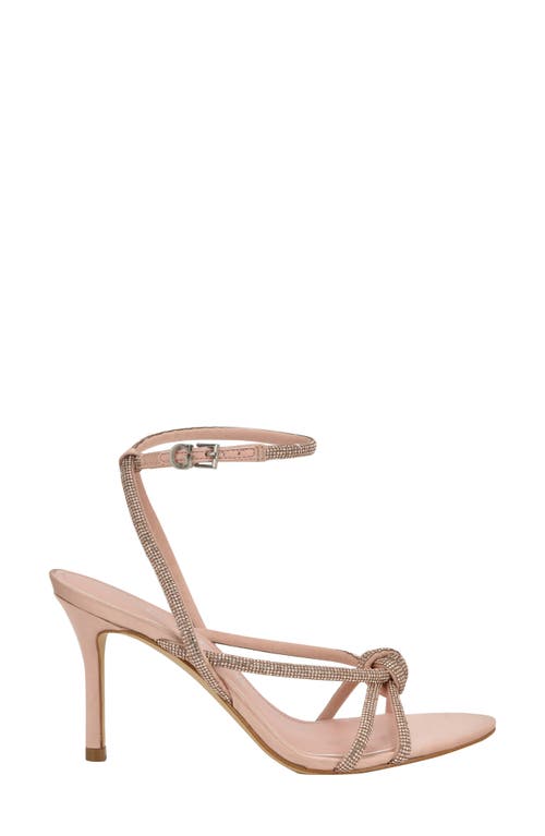 Guess Merlota Ankle Strap Sandal In Light Pink