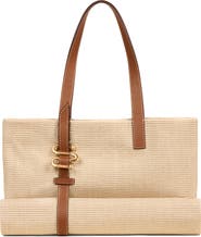 Cult Gaia Sandy Packable Raffia Tote