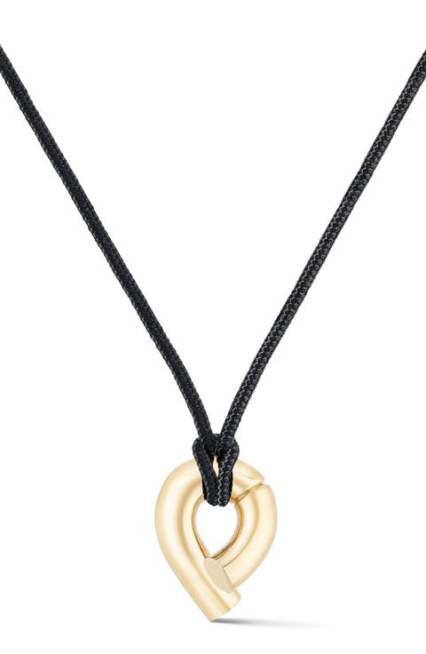 Oera Pendant Cord Necklace