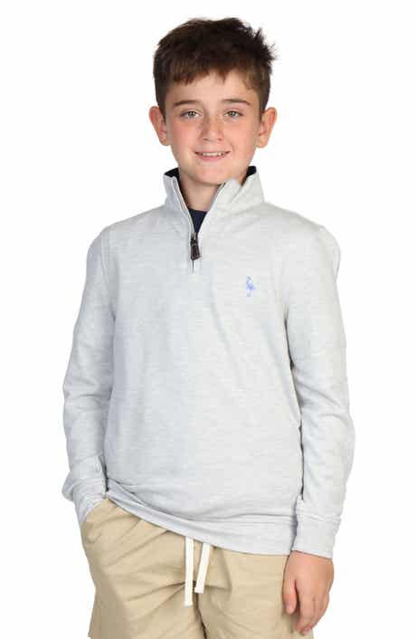 TailorByrd Kids' Modal Blend Quarter Zip Pullover