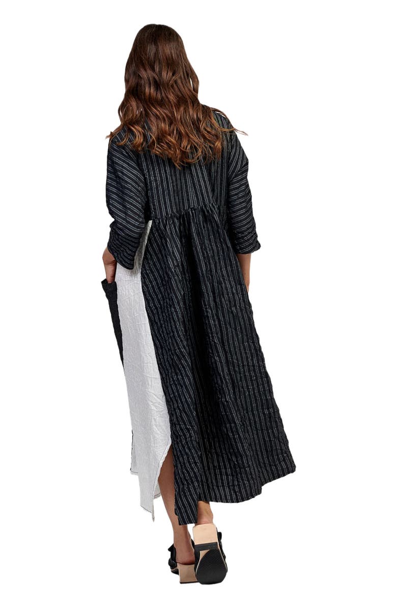 Alembika Patchwork A-line maxi dress, Alternate, color, 