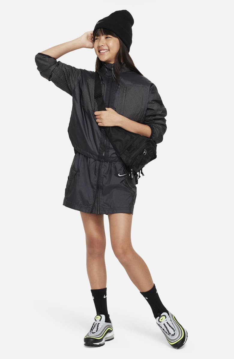 Nike Kids' Sportswear Water Repellent Ripstop Jacket, Alternate, color, 