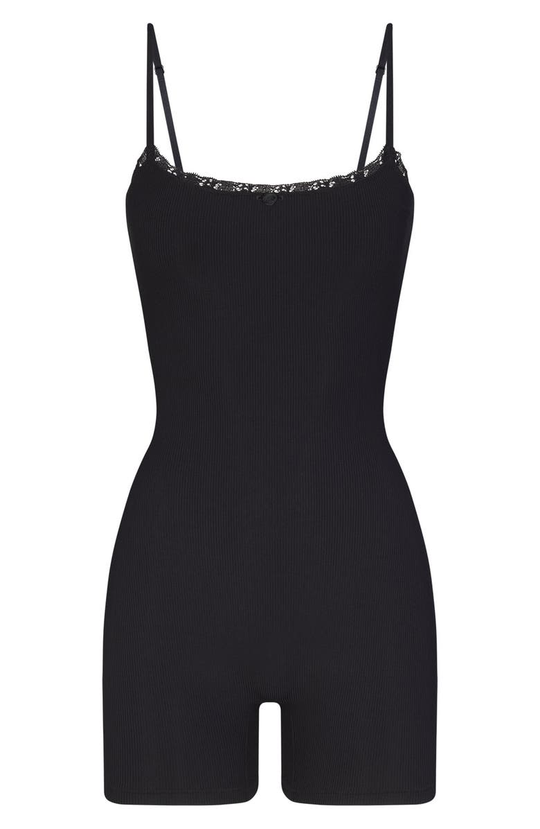 SKIMS Soft Lounge Lace Romper, Alternate, color, 