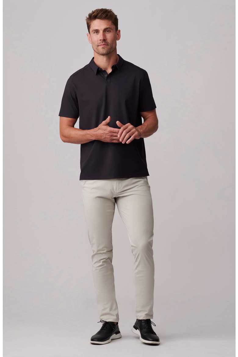 Commuter Polo, Alternate, color, BLACK