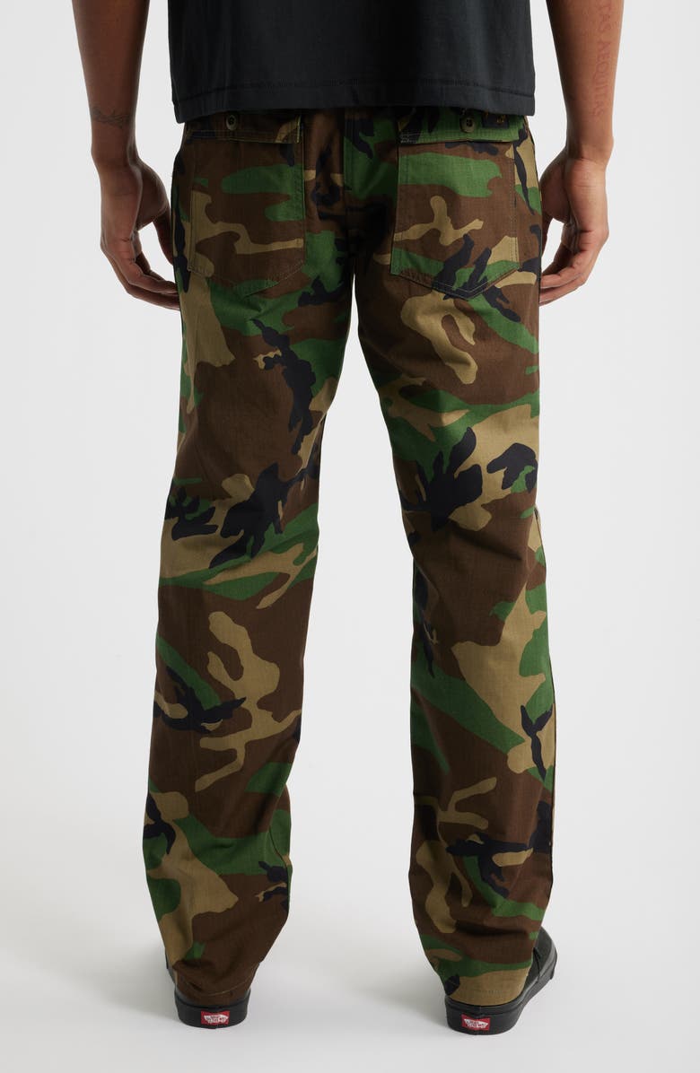 STAN RAY 1100 OG Loose Fit Camouflage Cotton Fatigue Pants, Alternate, color, 