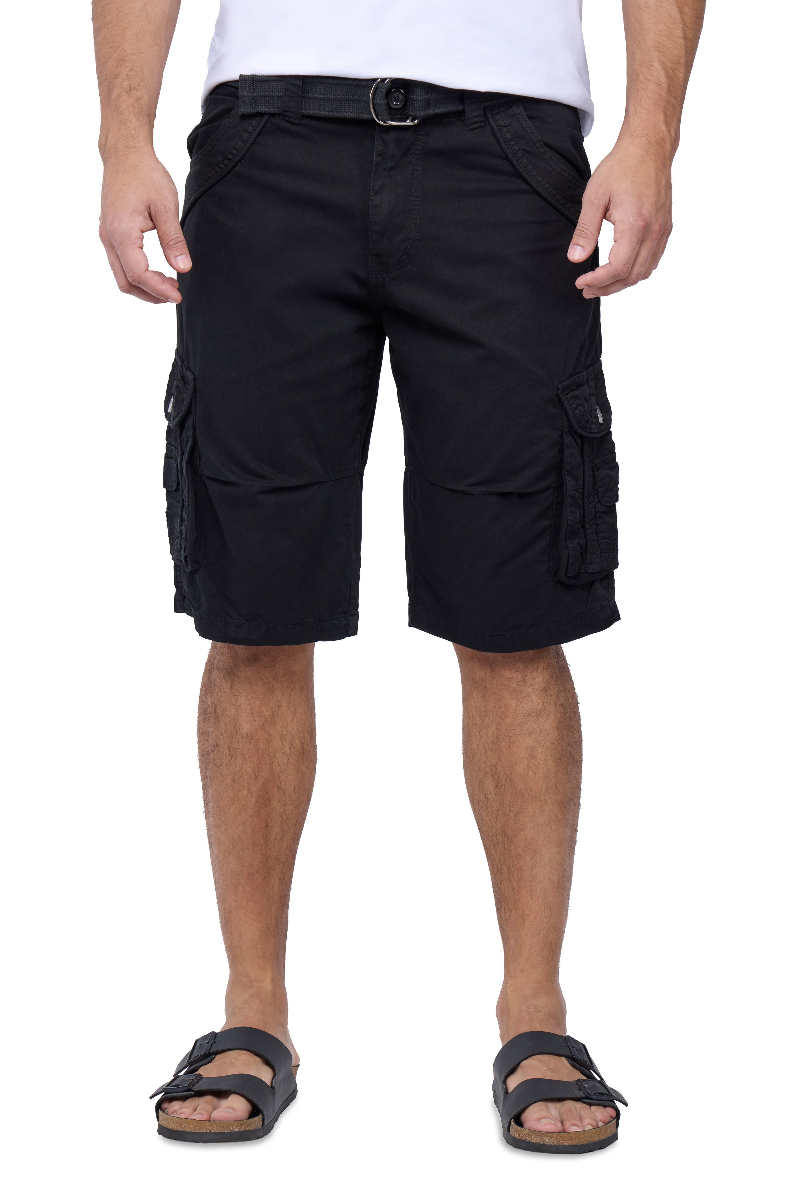 XRAY Belted Bermuda Cargo Shorts
