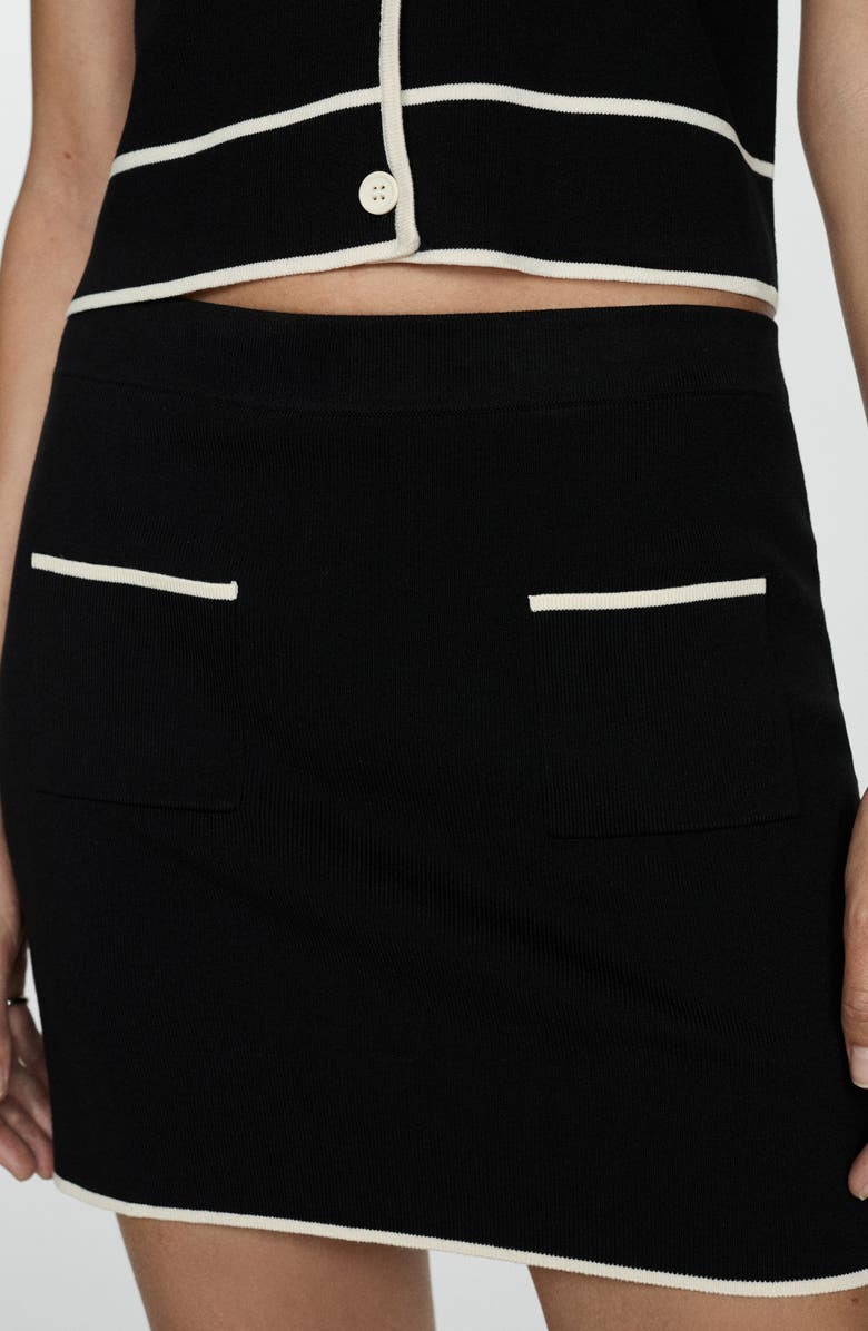 MANGO Pipa Pencil Miniskirt, Alternate, color,