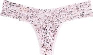 Hanky Panky Print Low Rise Thong