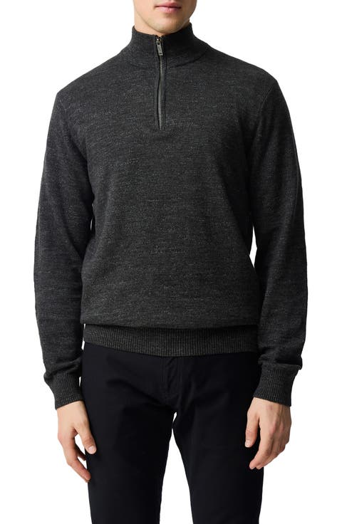Fortrose Cotton Quarter Zip Sweater