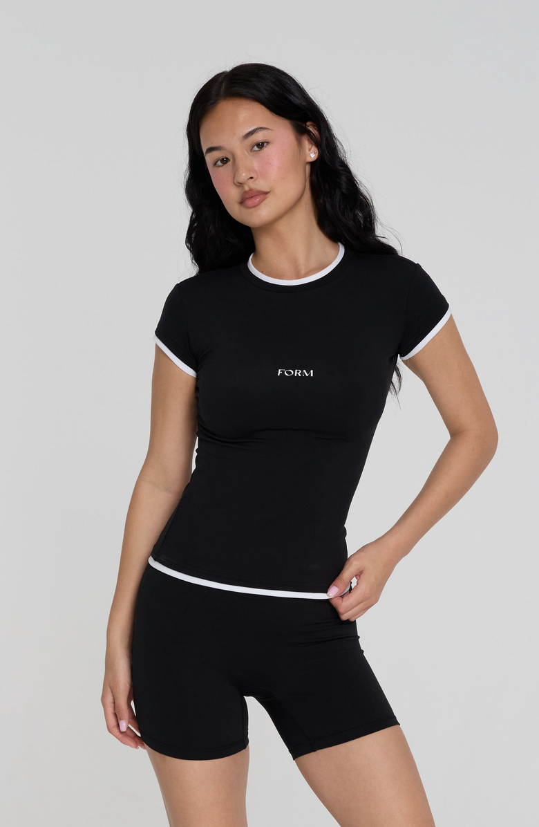 FORM Layering Tee, Alternate, color, Black