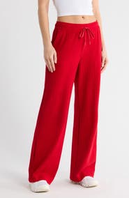 Beyond Yoga Breathe Easy Ribbed Drawstring Waist Pants