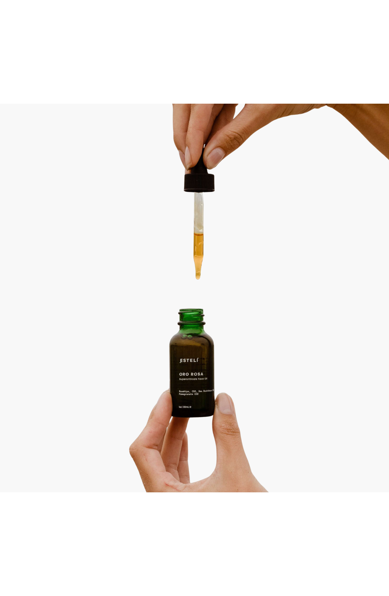 Esteli ORO ROSA Supercriticals Face Oil FACE, Alternate, color, Dark Amber/Brown