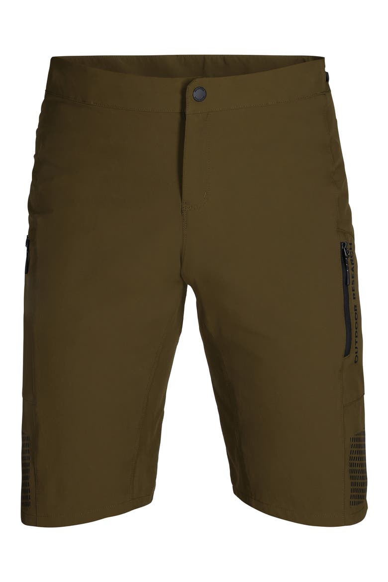 Freewheel MTB Ride Shorts, Alternate, color, DARK OLIVE