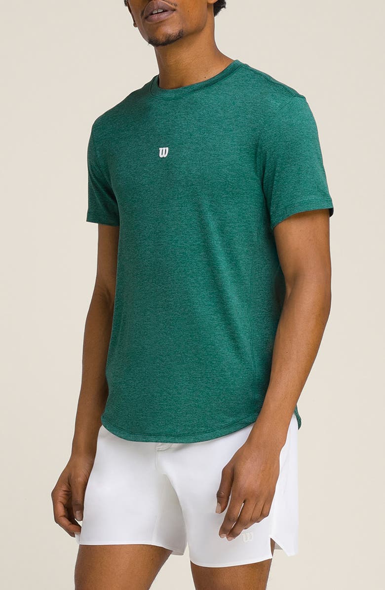 WILSON Everyday Performance T-Shirt, Alternate, color, Field Green