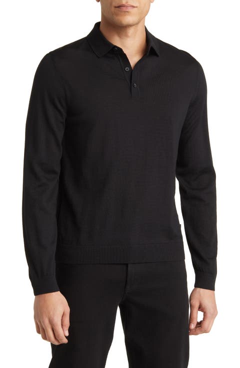Lancione Wool Polo Sweater