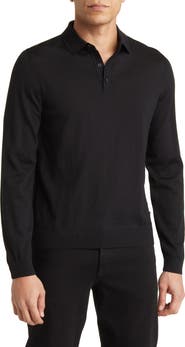 BOSS Lancione Wool Polo Sweater