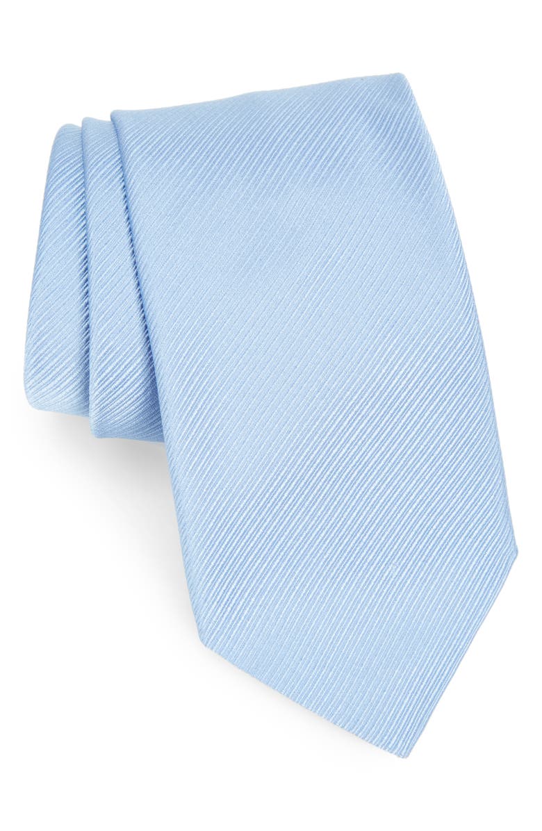 David Donahue Stripe Silk Tie, Main, color,