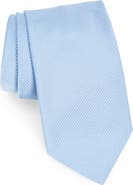 David Donahue Stripe Silk Tie