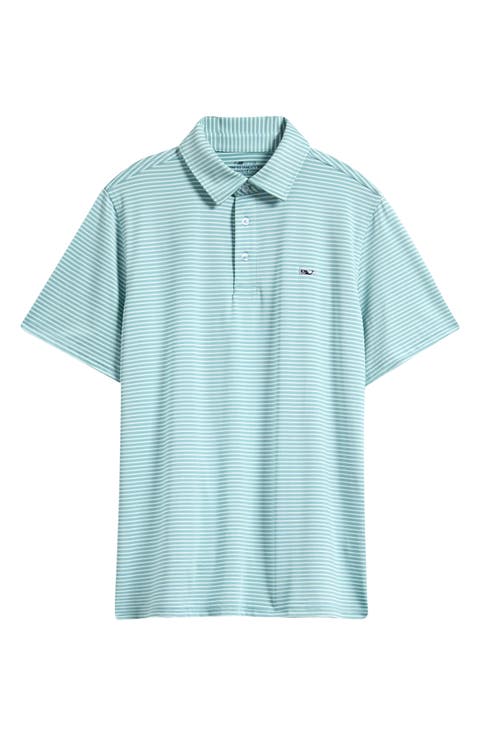 Kids' Bradley Stripe Sankaty Performance Polo