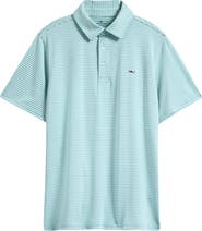 vineyard vines Kids' Bradley Stripe Stretch Polo