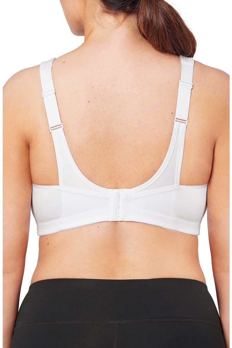 No-Bounce Camisole Sports Bra, Alternate, color, WHITE