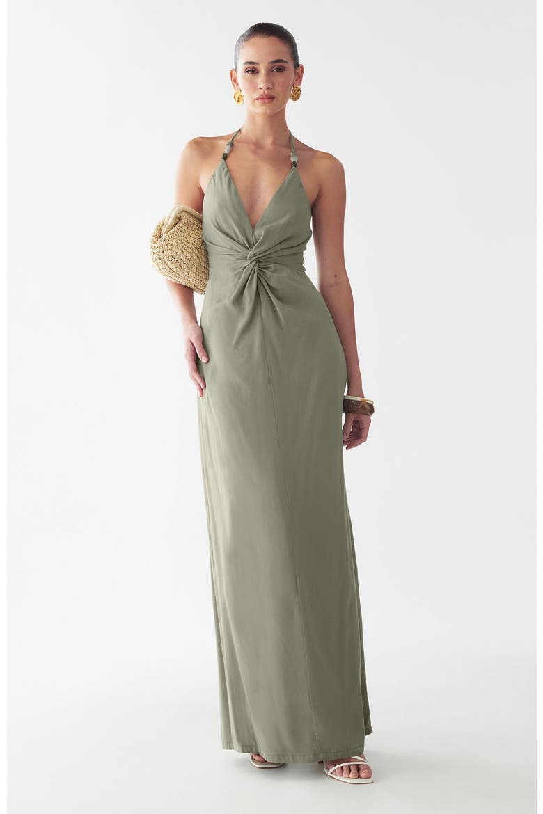 Alaia Dress, Main, color, Bay Leaf