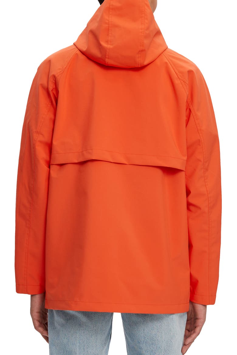 Oliver Water Resistant Hooded Jacket, Alternate, color, TANGELO