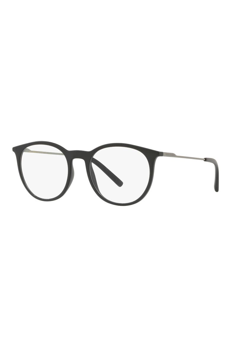 51mm Reading Glasses, Alternate, color, MATTE BLACK