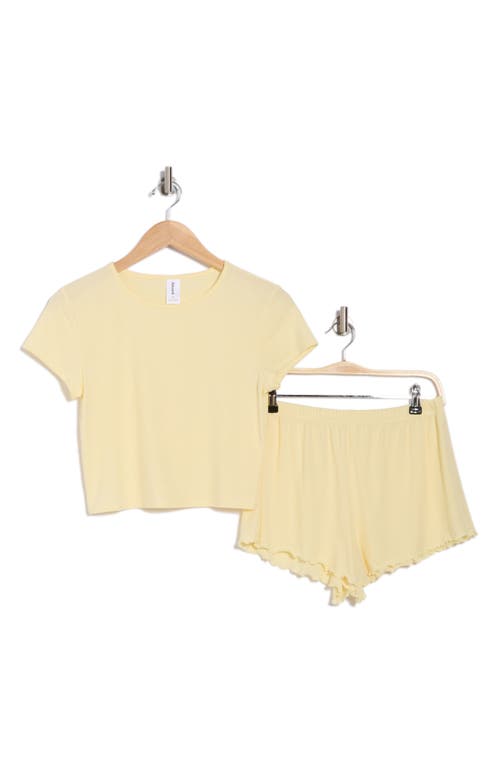 Abound Ribbed Shortie Pajamas
