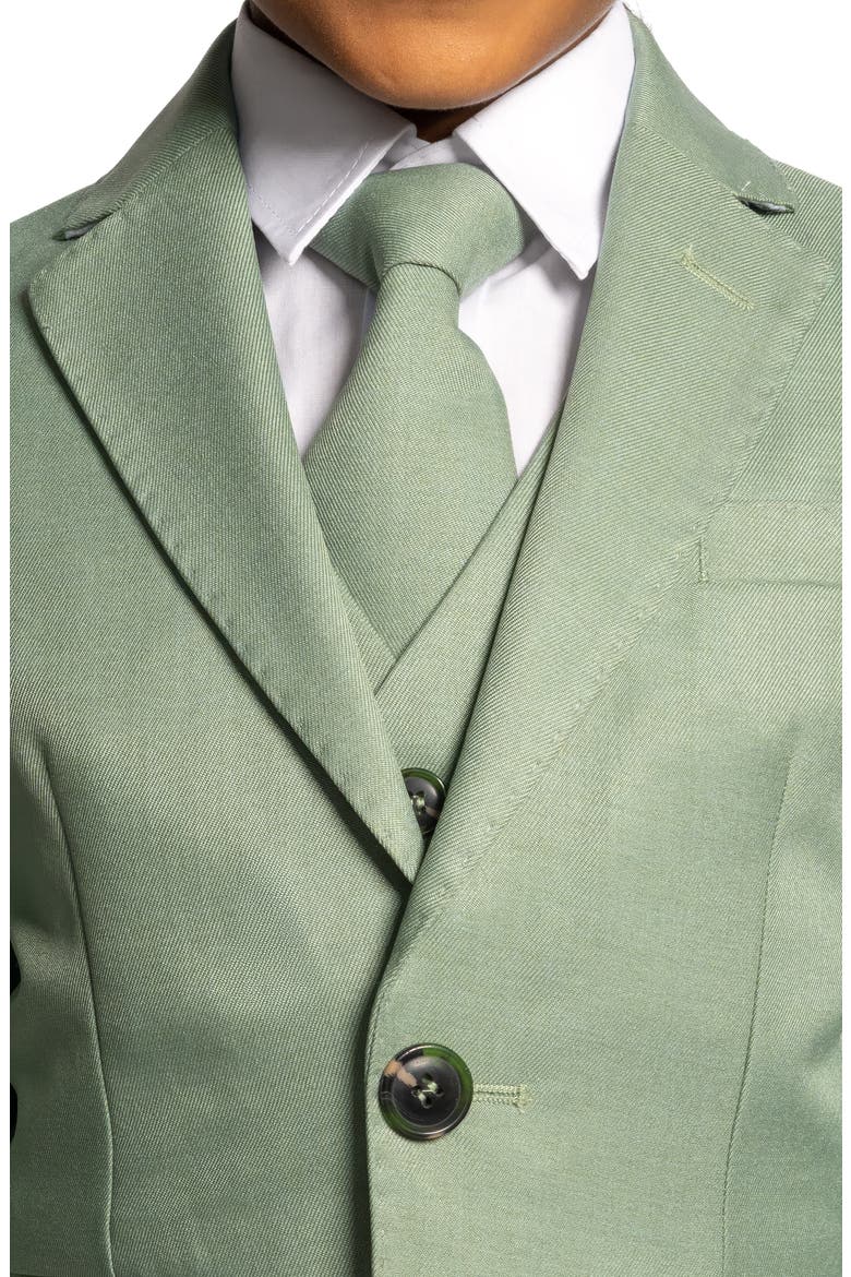 Kids' Osiris 5-Piece Slim Fit Suit, Alternate, color, Mint Green