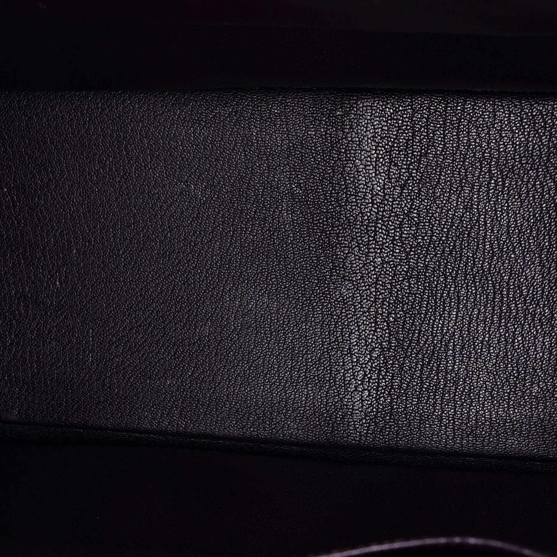 Pre-Owned Hermes White Bus Bag Leather 39, Alternate, color, Raisin