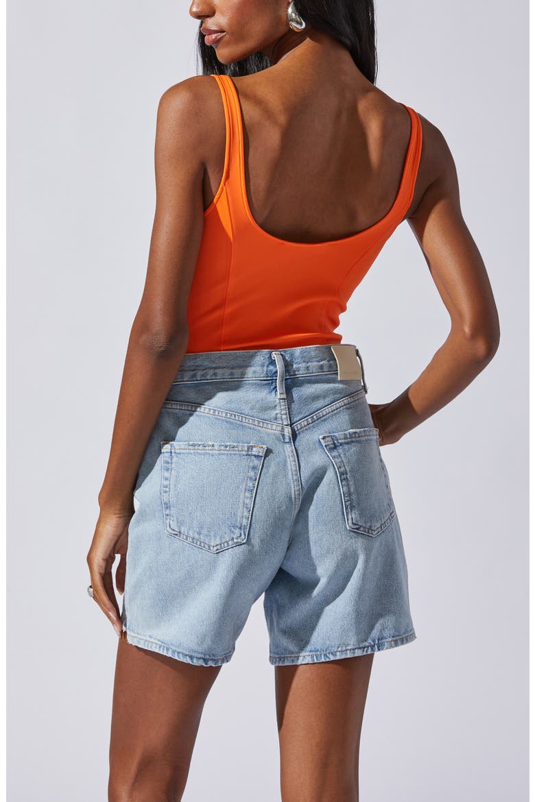 U-Bar Bodysuit, Alternate, color, ORANGE